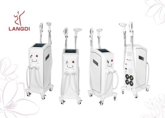 10 Bars Diode Laser Hair Removal Machine With Cooling 10 Million Shots