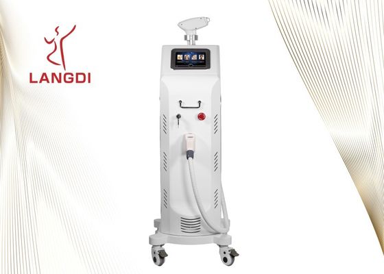 Painless Permanent 808 Diode Laser Hair Removal Machine 400ms Adjustable