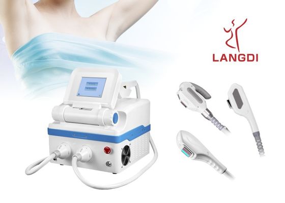 Portable SHR Hair Removal Machine Ice Cool Home Use Ipl Beauty Device